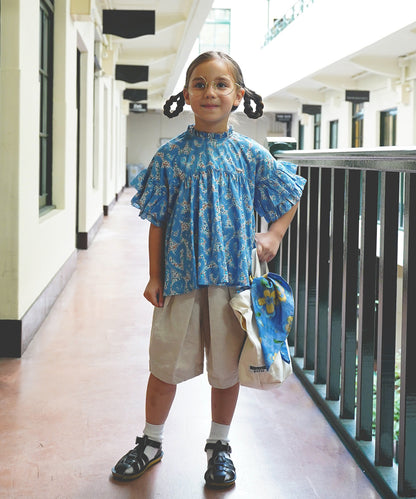 LIBERTY Ruffled Pullover