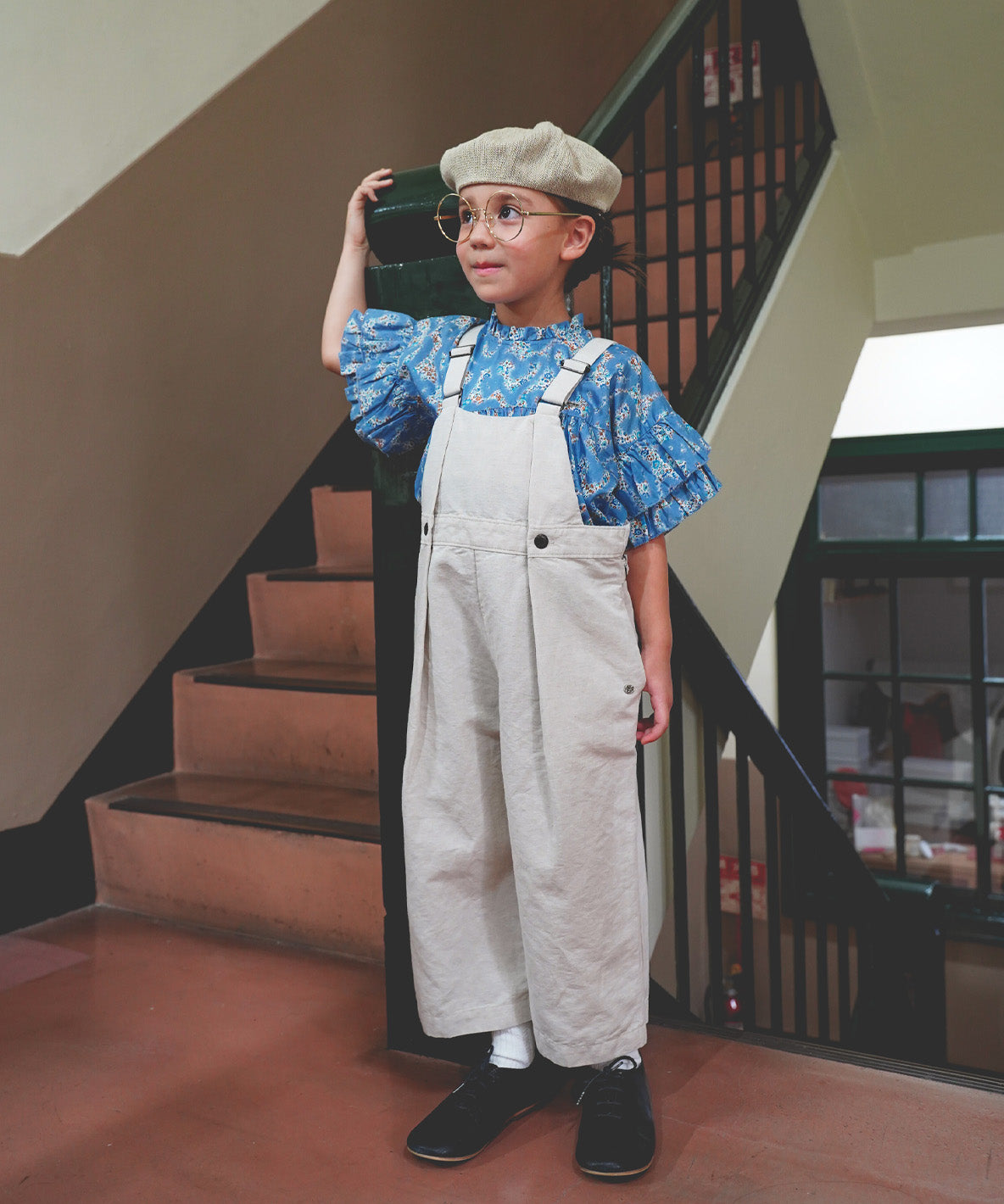 LIBERTY Ruffled Pullover