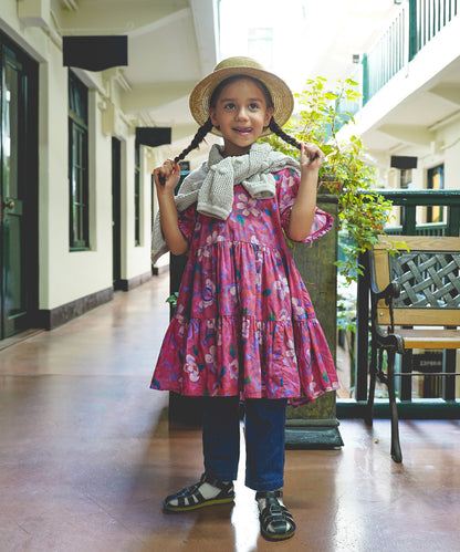 LIBERTY Gathered Dress