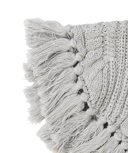 Knit Fringe Snood