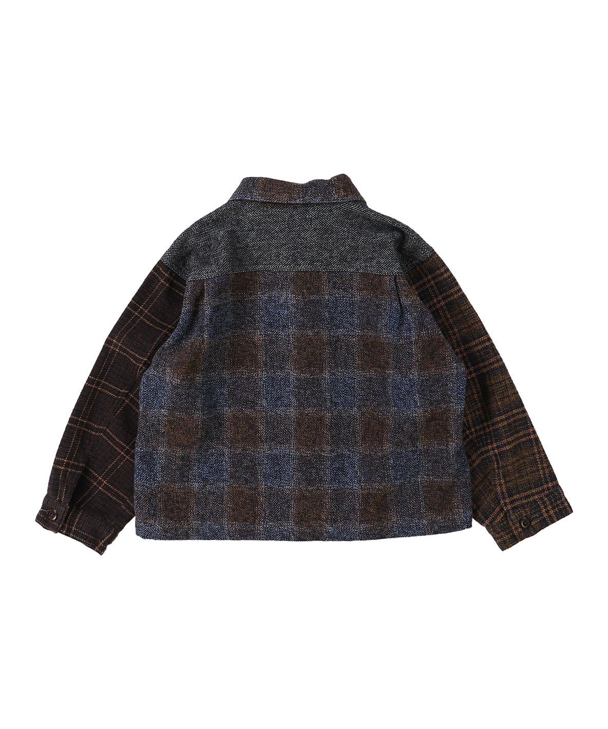 Cotton Tweed Shirt Jacket