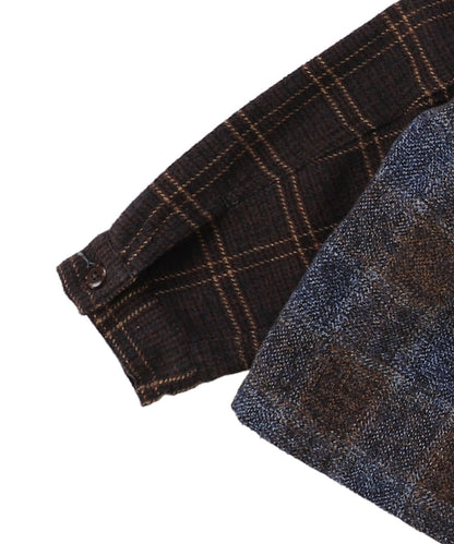 Cotton Tweed Shirt Jacket