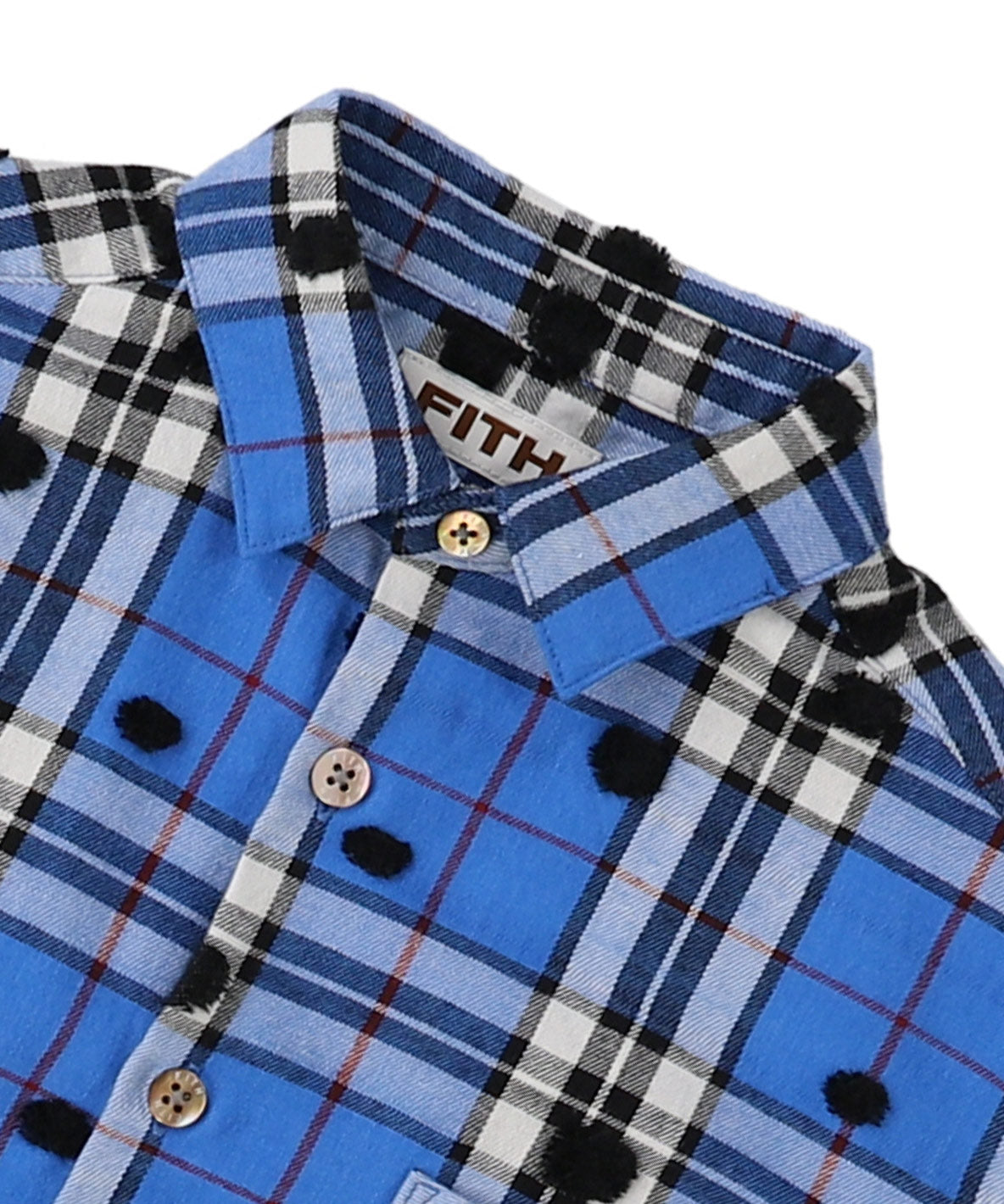 Dot Plaid L/S Shirt