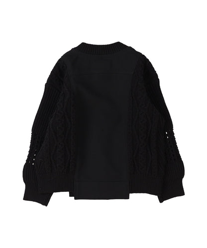 Knitted Docking Blouson