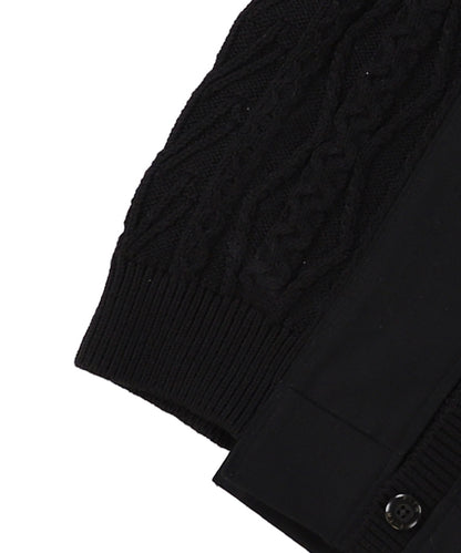 Knitted Docking Blouson