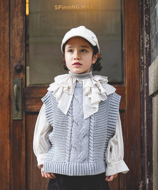 Cotton Knit Vest