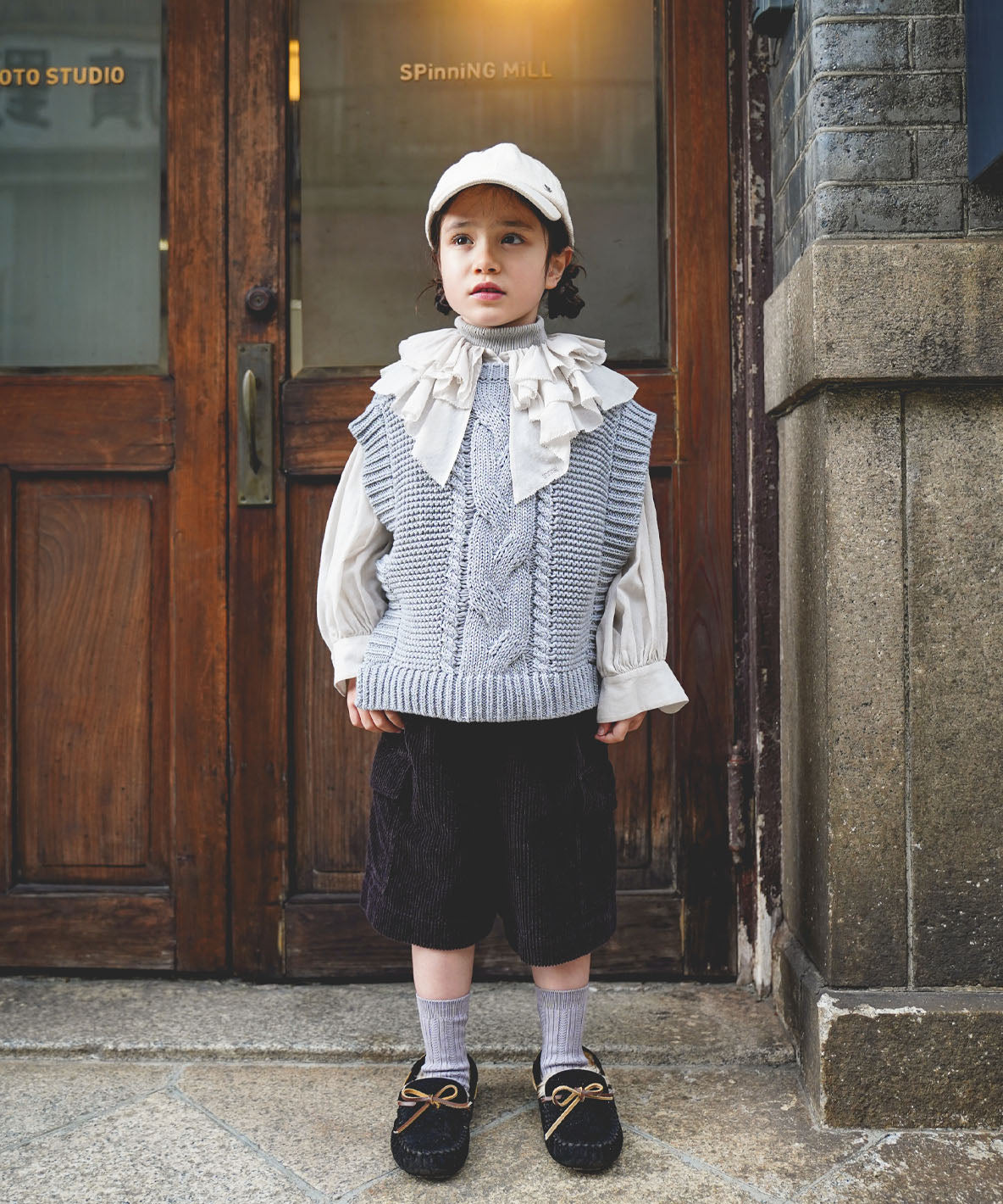 Cotton Knit Vest