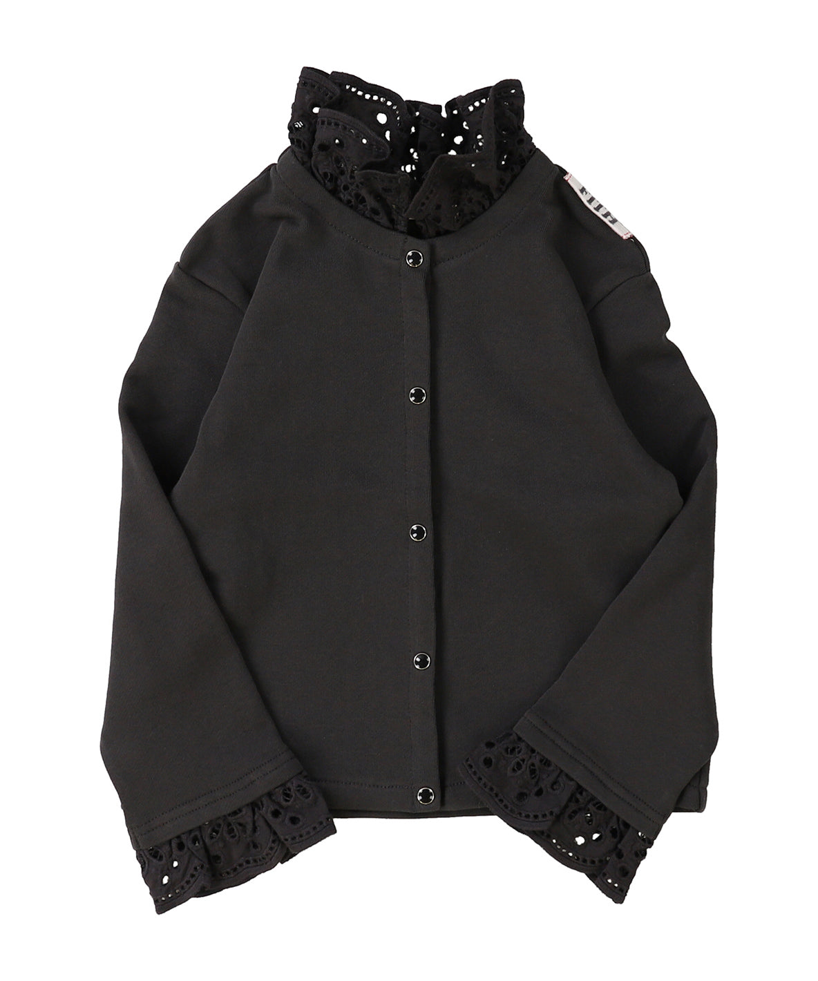 Ruffled Cardigan