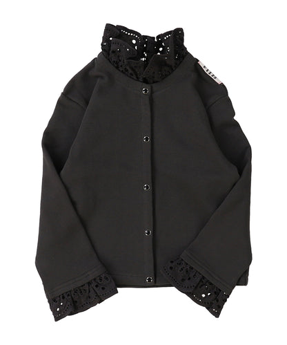 Ruffled Cardigan