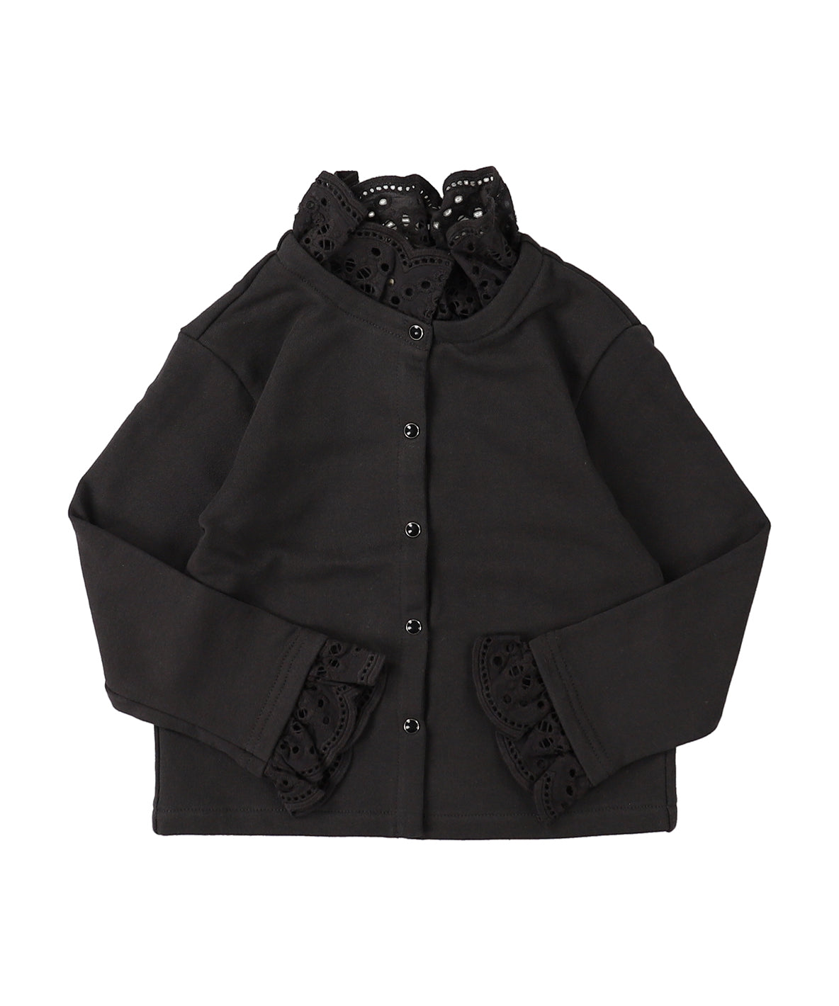 Ruffled Cardigan