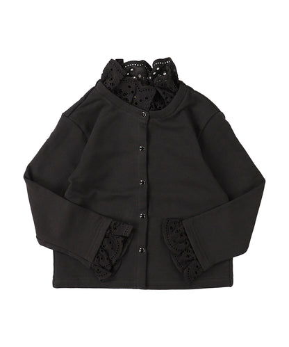 Ruffled Cardigan