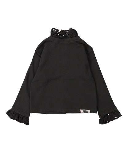 Ruffled Cardigan