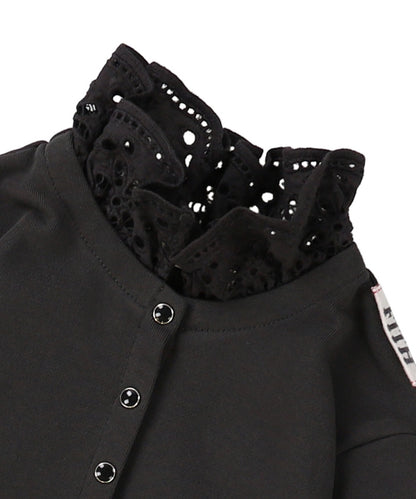 Ruffled Cardigan