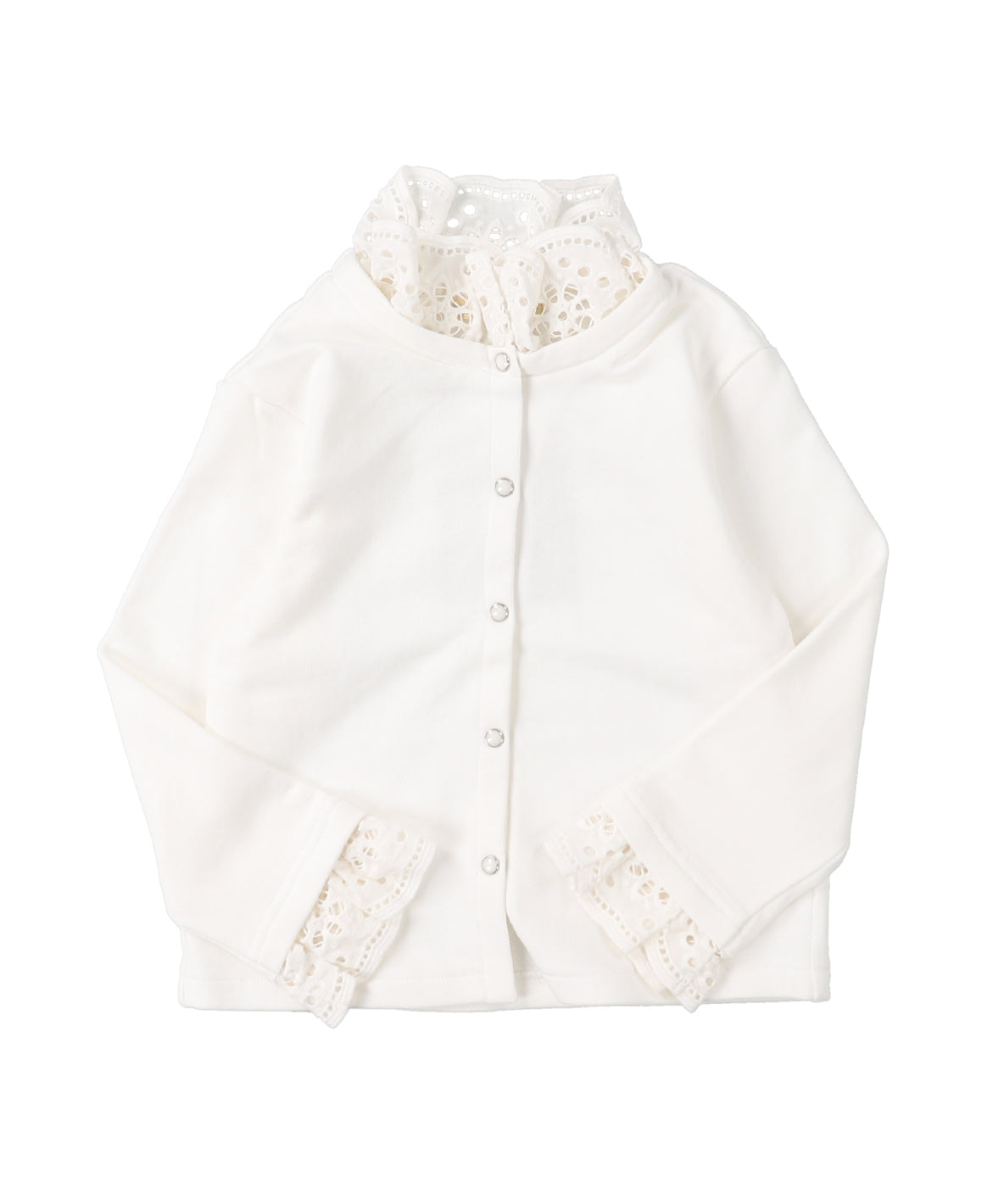 Ruffled Cardigan