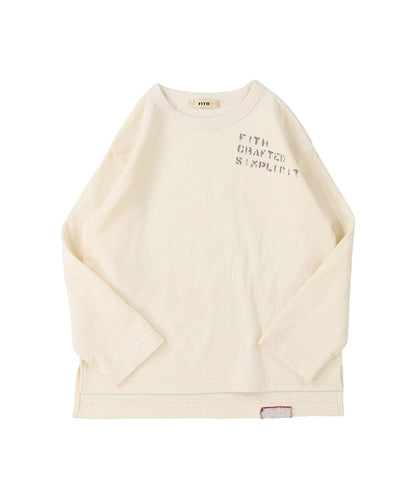 Feather Knit Double Cloth L/S Tee