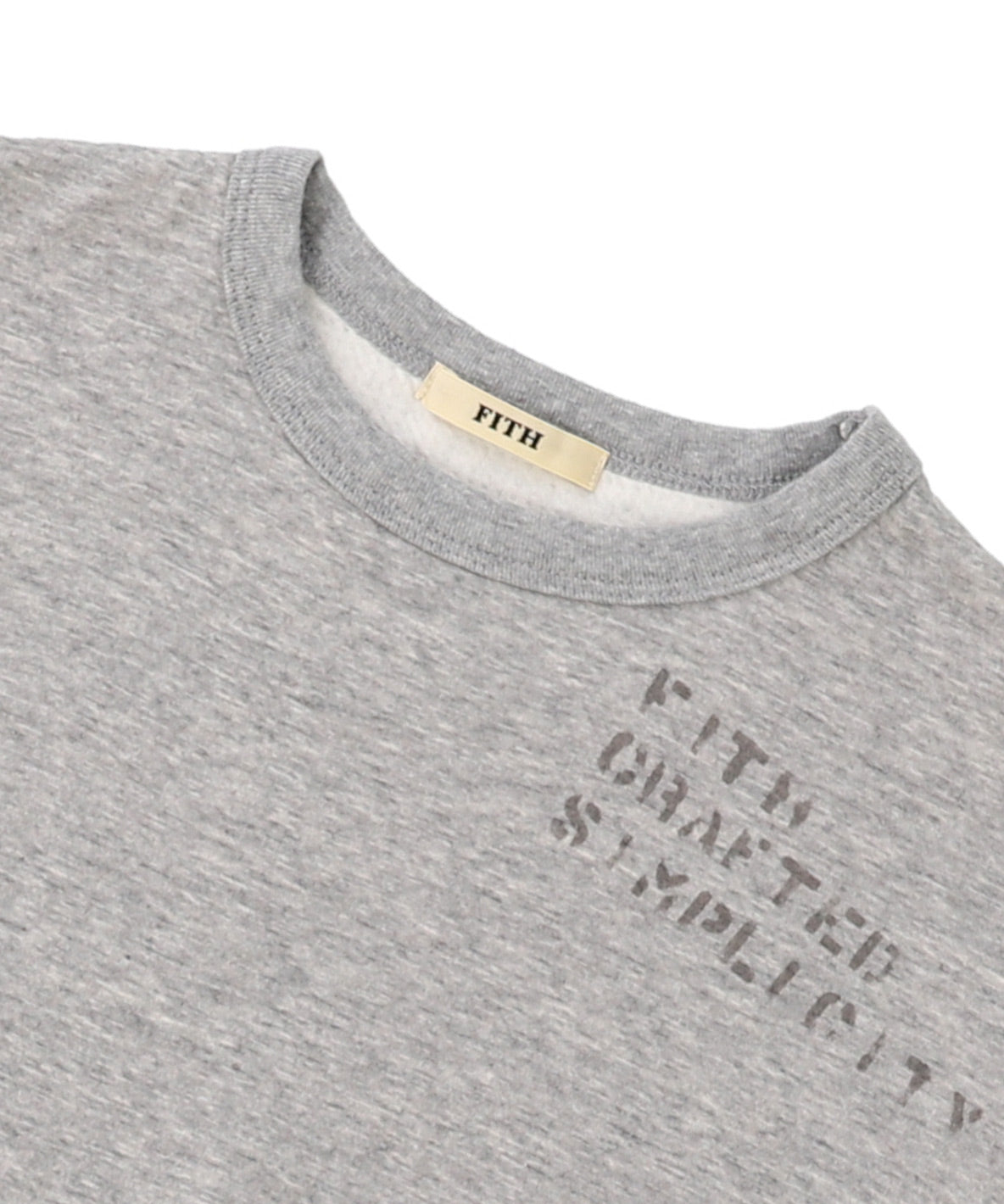 Feather Knit Double Cloth L/S Tee