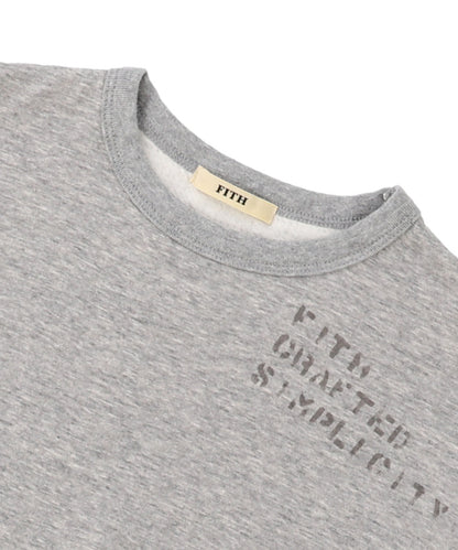 Feather Knit Double Cloth L/S Tee