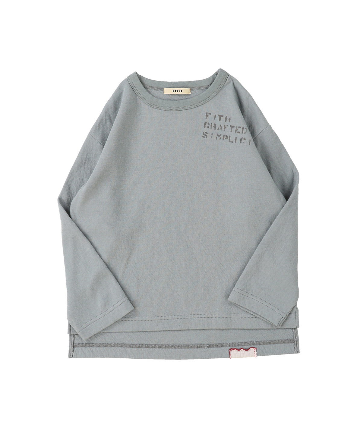 Feather Knit Double Cloth L/S Tee