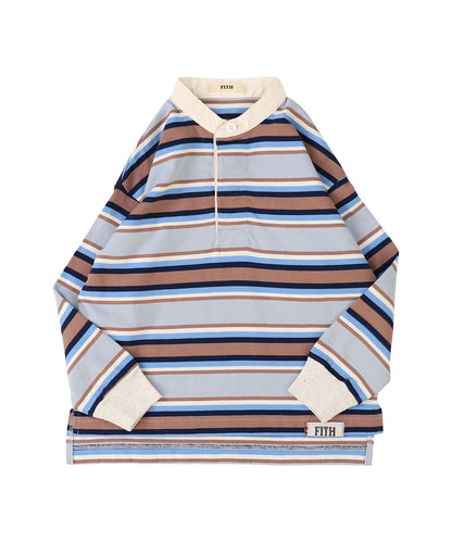 Striped Soft Cotton Jersey Tee