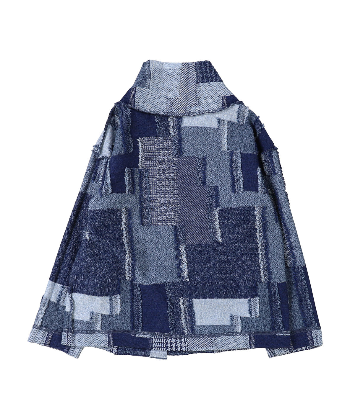 Patchwork Reversible Cardigan