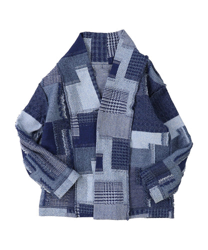 Patchwork Reversible Cardigan