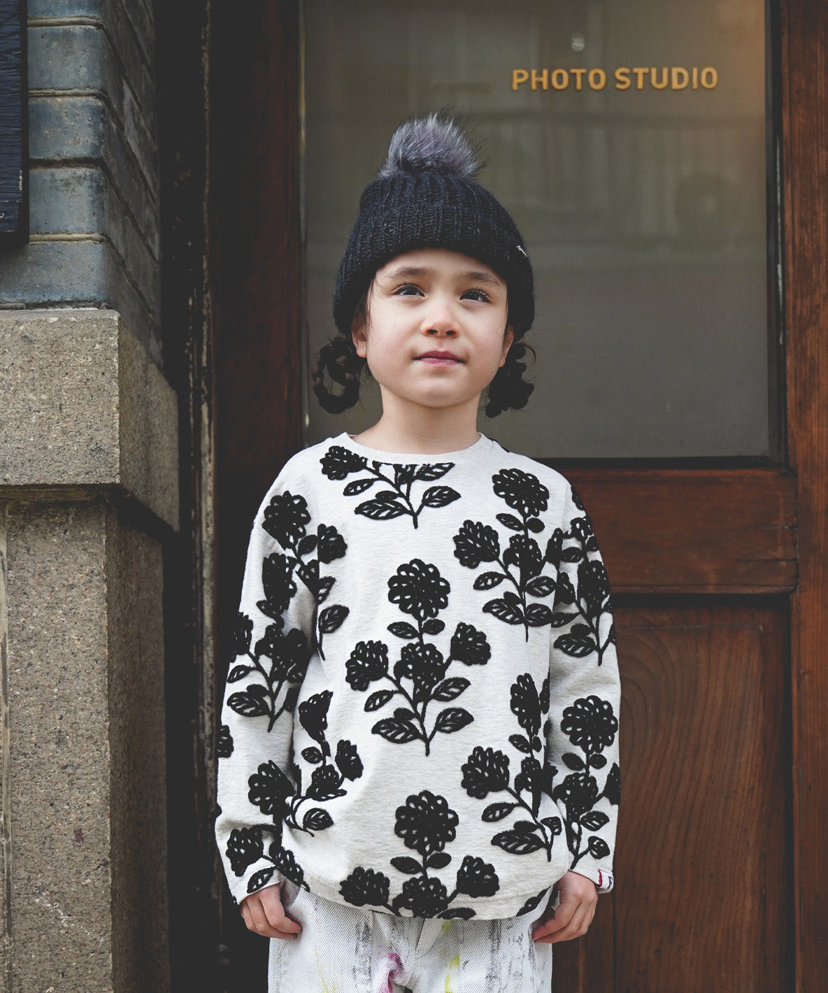 Floral Velore Jacquard Pullover