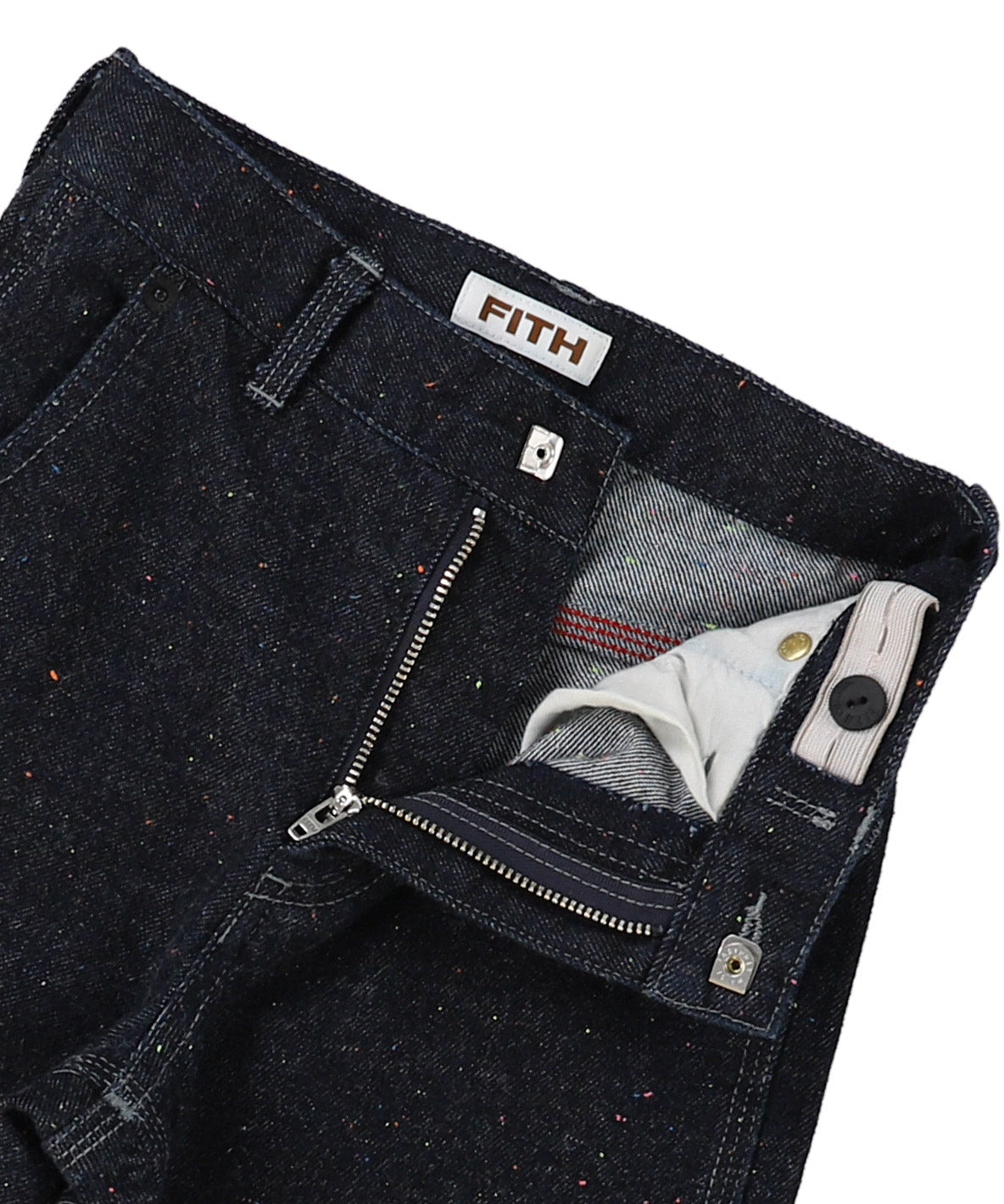 Colorful Nep Denim Pants