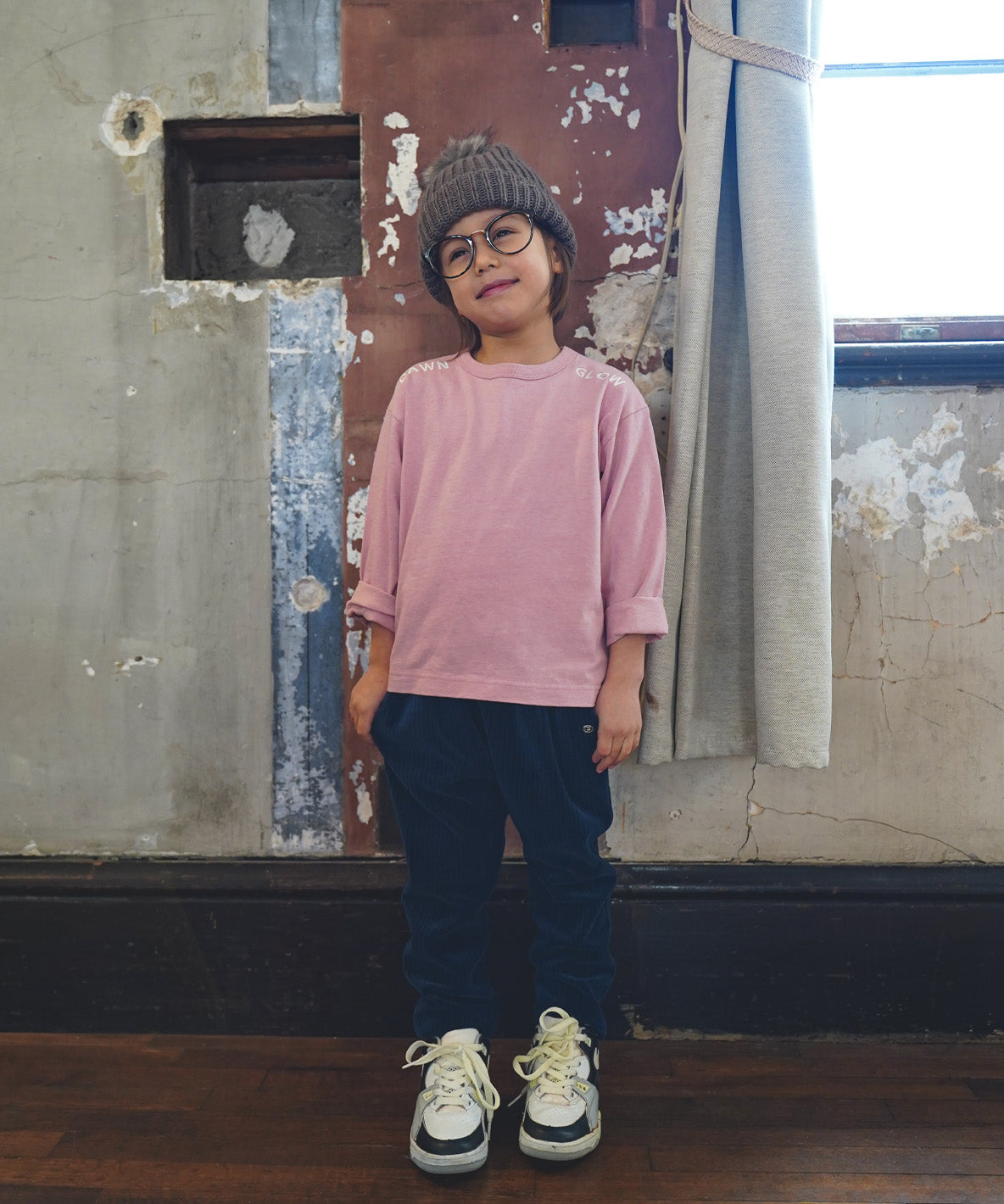 Knit Corduroy Pants