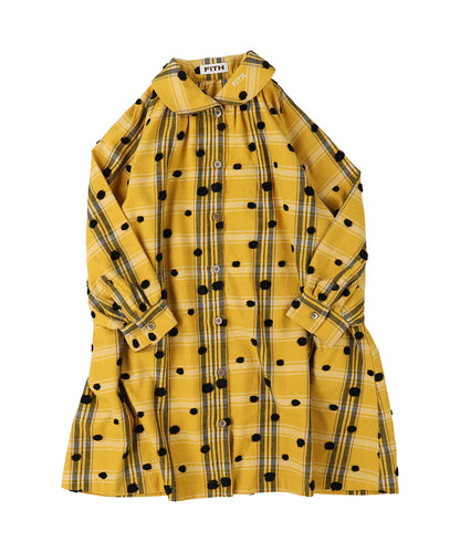Dot Plaid Dress