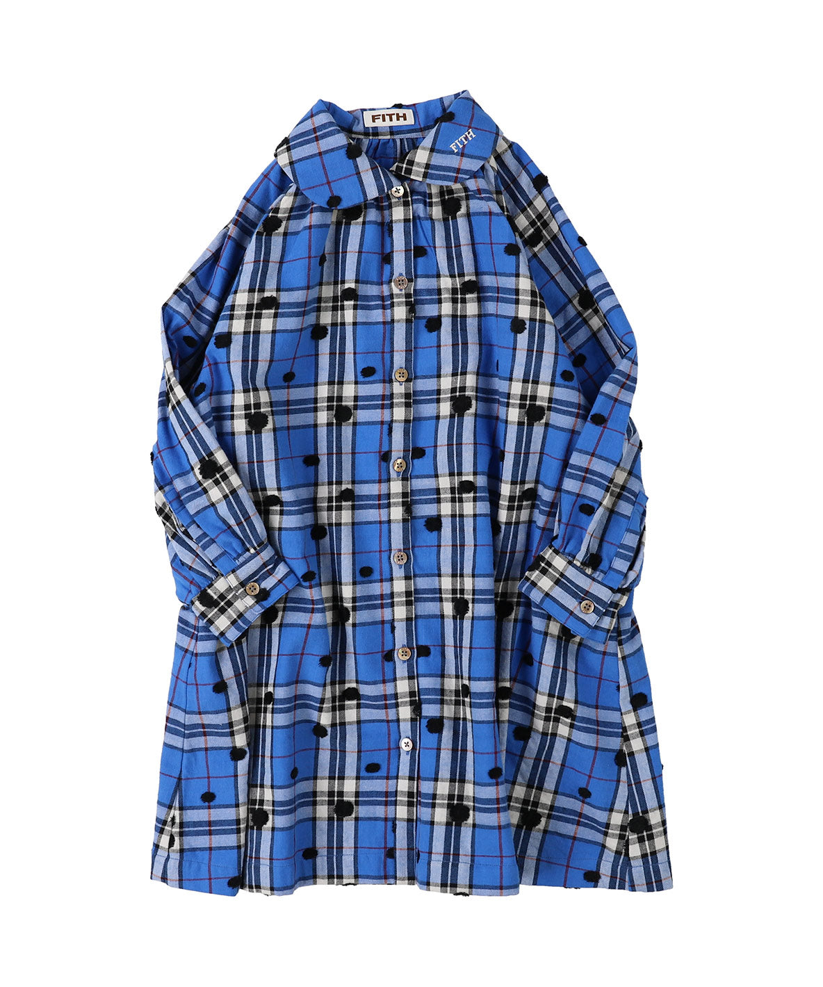 Dot Plaid Dress