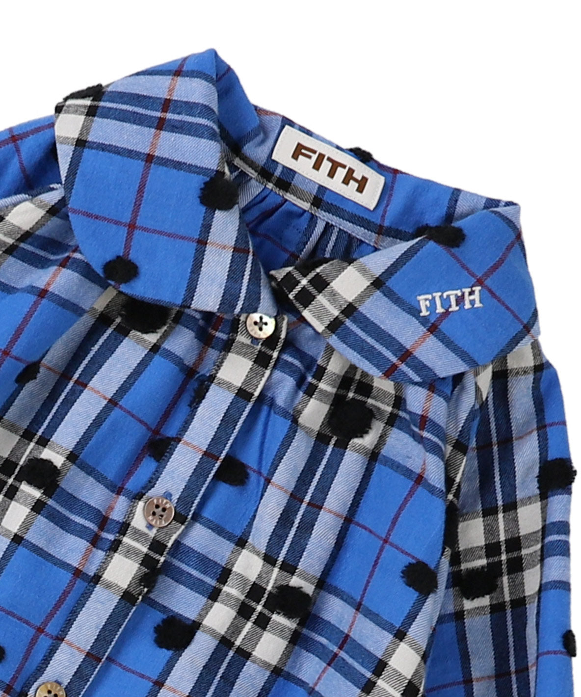Dot Plaid Dress