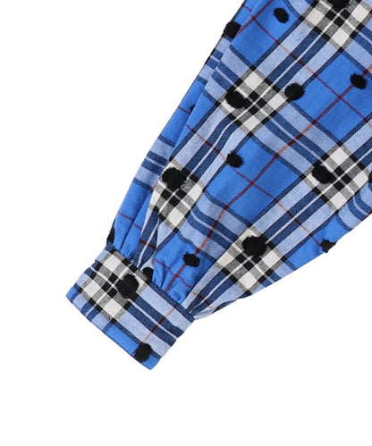 Dot Plaid Dress