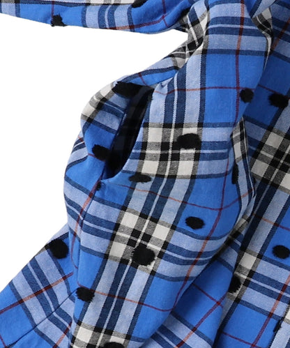 Dot Plaid Dress