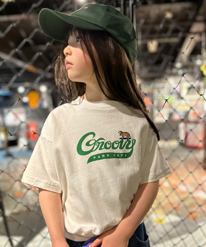 Cotton Jersey GROOVY PARK CAFE TEE