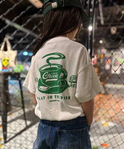 Cotton Jersey GROOVY PARK CAFE TEE