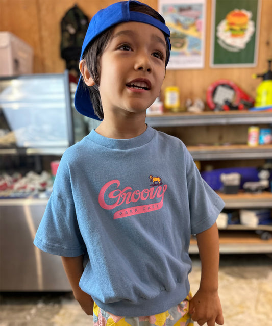 Cotton Jersey GROOVY PARK CAFE TEE