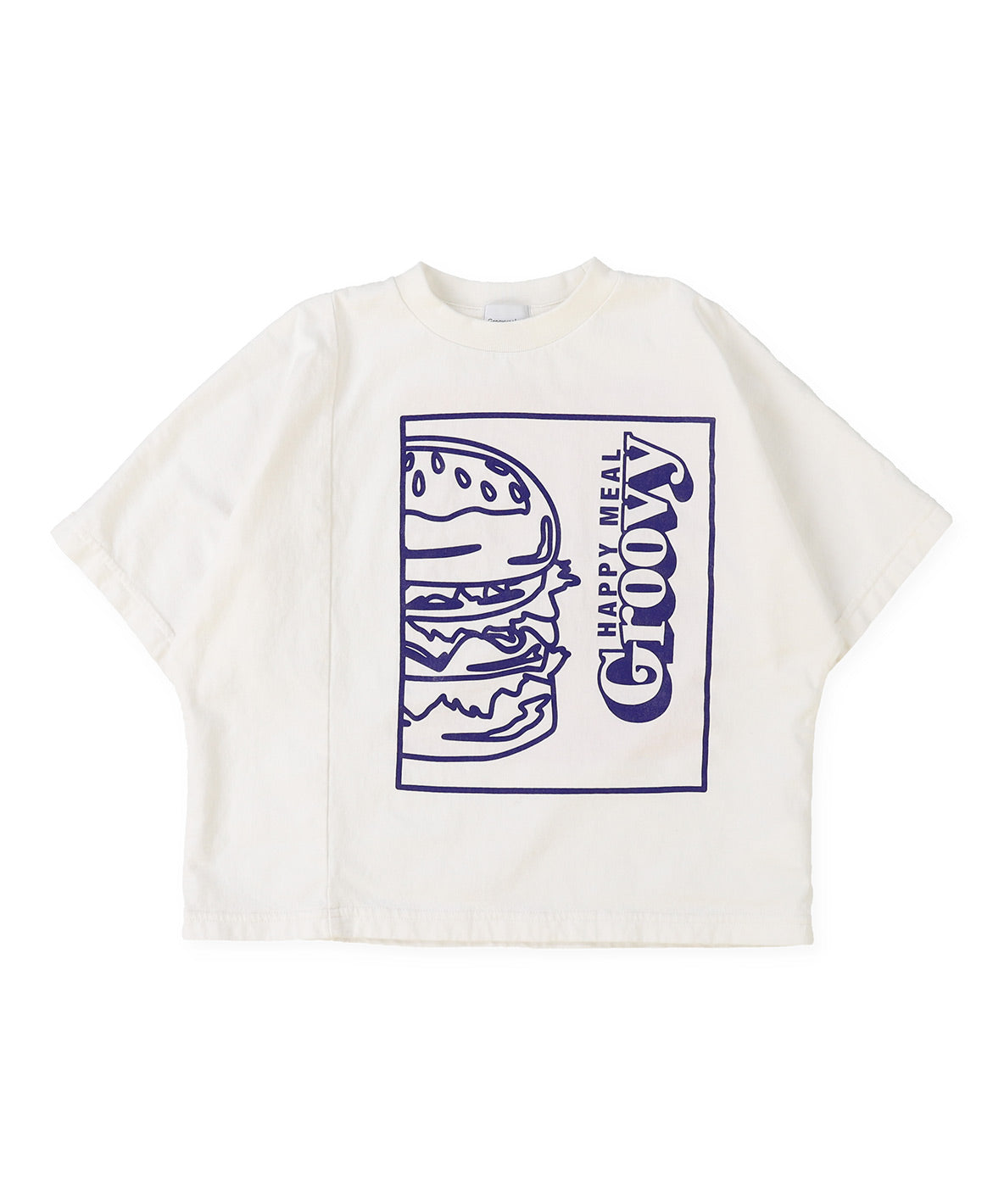 Cotton Jersey HAMBURGER Wide T-shirt