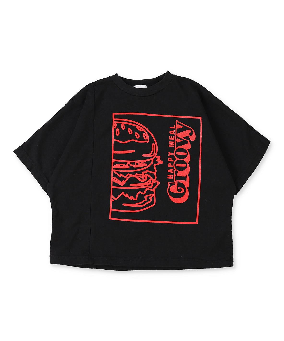 Cotton Jersey HAMBURGER Wide T-shirt