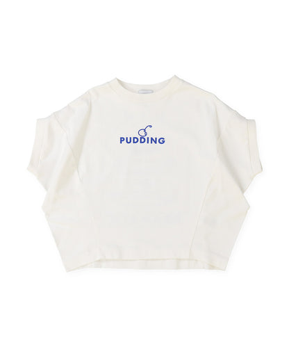 Cotton Jersey Tent-sleeve PUDDING TEE