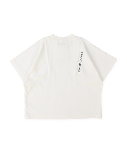 Cotton Jersey Square-sleeve TEE