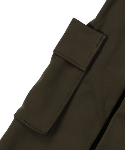 Stretchy Ponte Long Overall Skirt