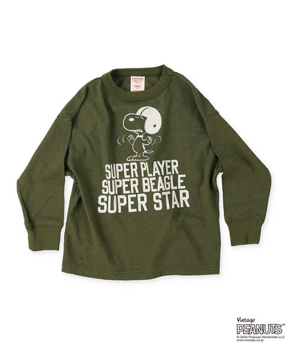 SNOOPY STAR Long Sleeve Tee