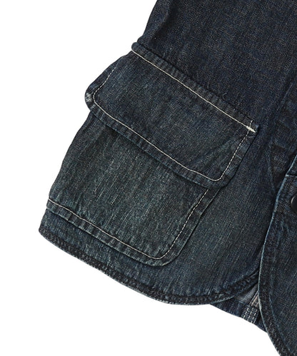 8oz Denim Patch Vest
