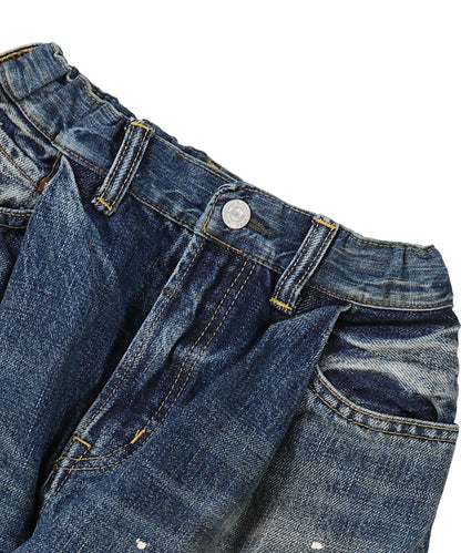 12oz Denim Tuck Pants