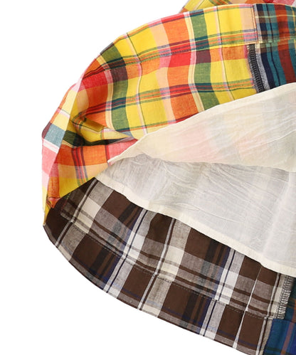 Madras Plaid Skirt