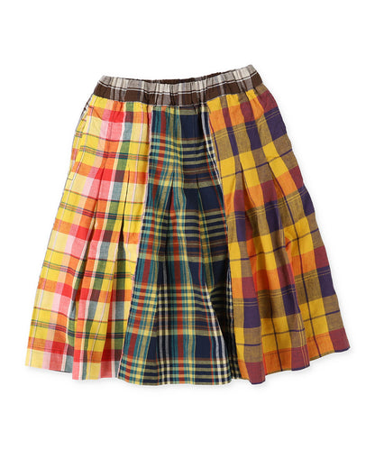 Madras Plaid Skirt