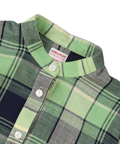 Madras Plaid Docking Dress