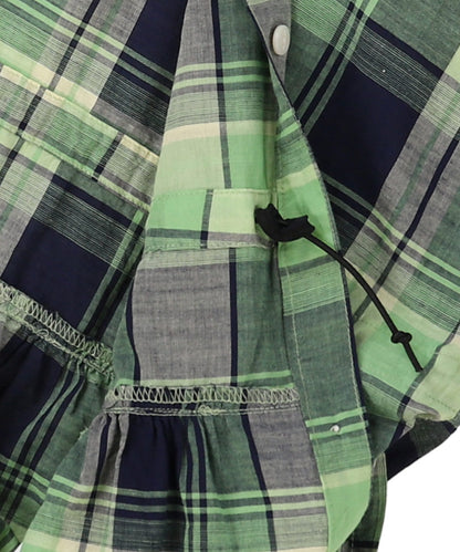 Madras Plaid Docking Dress