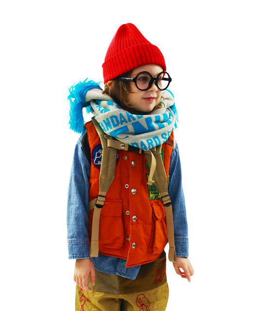 DENIM DUNGAREE Scarf