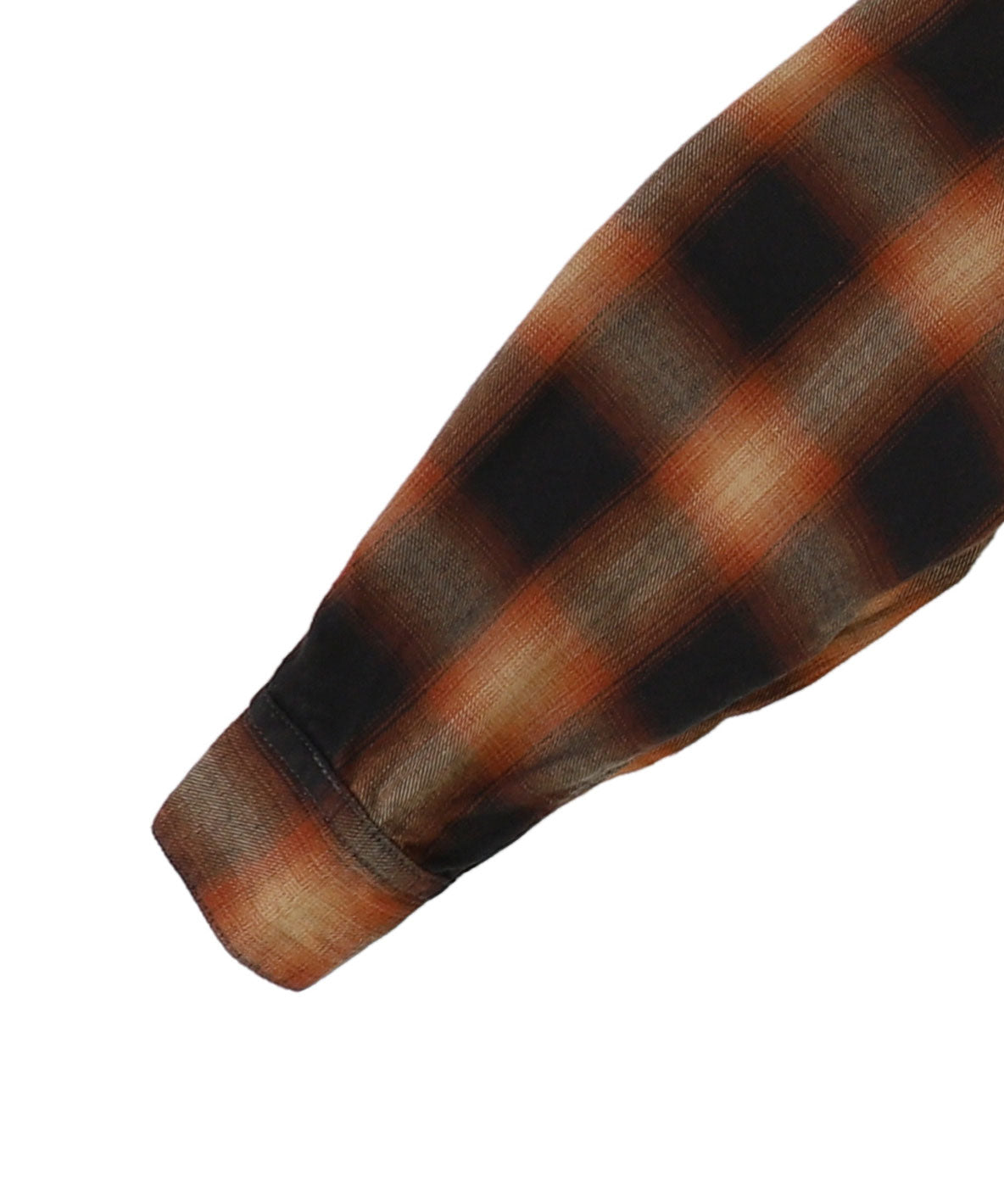 Ombre Viyella Open Collar Shirt